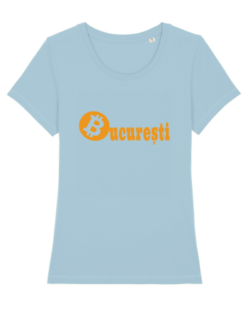 Bucuresti Bitcoin Sky Blue