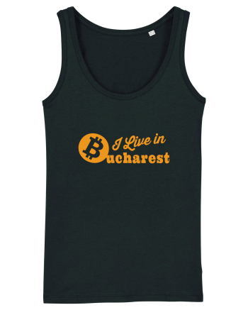 I Live in Bucharest Bitcoin Black