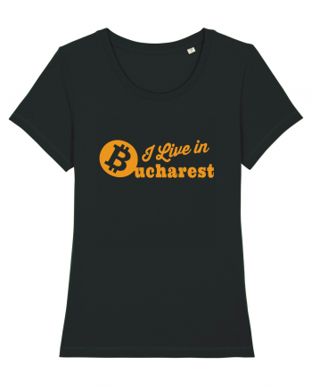 I Live in Bucharest Bitcoin Black