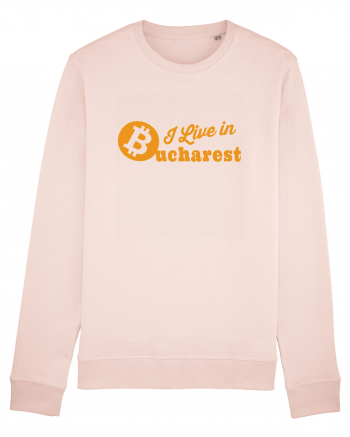 I Live in Bucharest Bitcoin Candy Pink