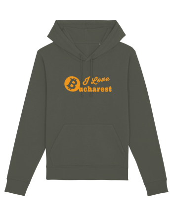 I Love Bucharest Bitcoin Khaki
