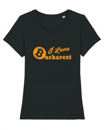 I Love Bucharest Bitcoin Black