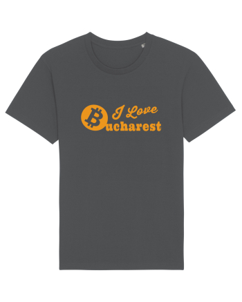 I Love Bucharest Bitcoin Anthracite