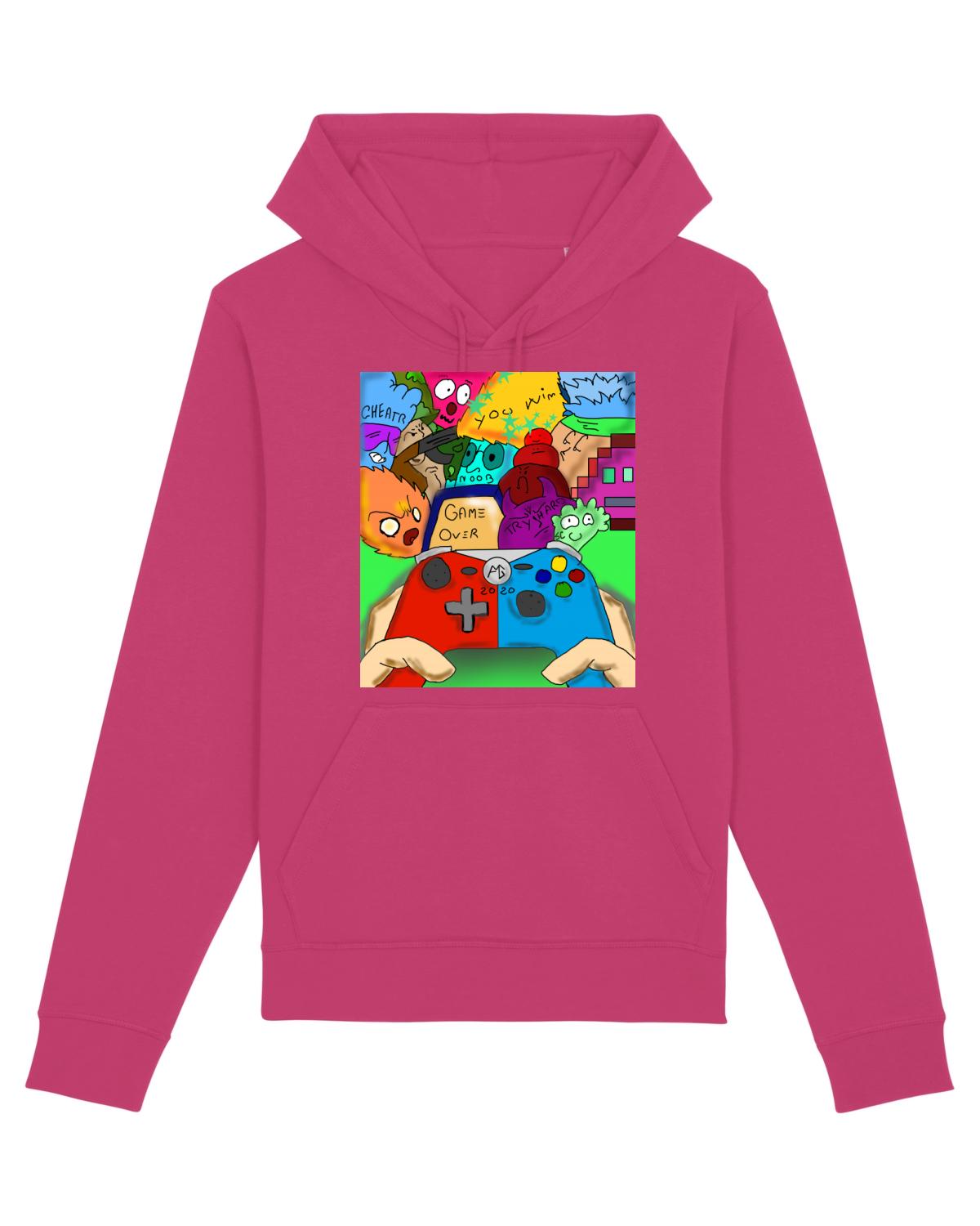 Hanorac Unisex Drummer Raspberry
