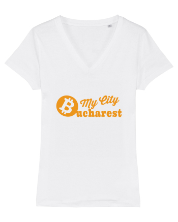 My City Bucharest Bitcoin White