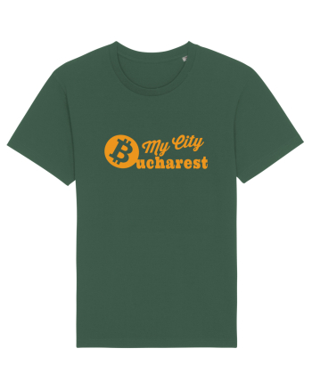 My City Bucharest Bitcoin Bottle Green