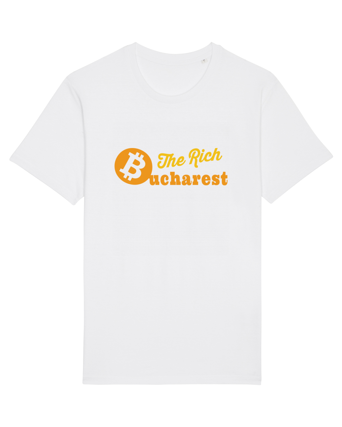 Tricou mânecă scurtă Unisex Rocker White