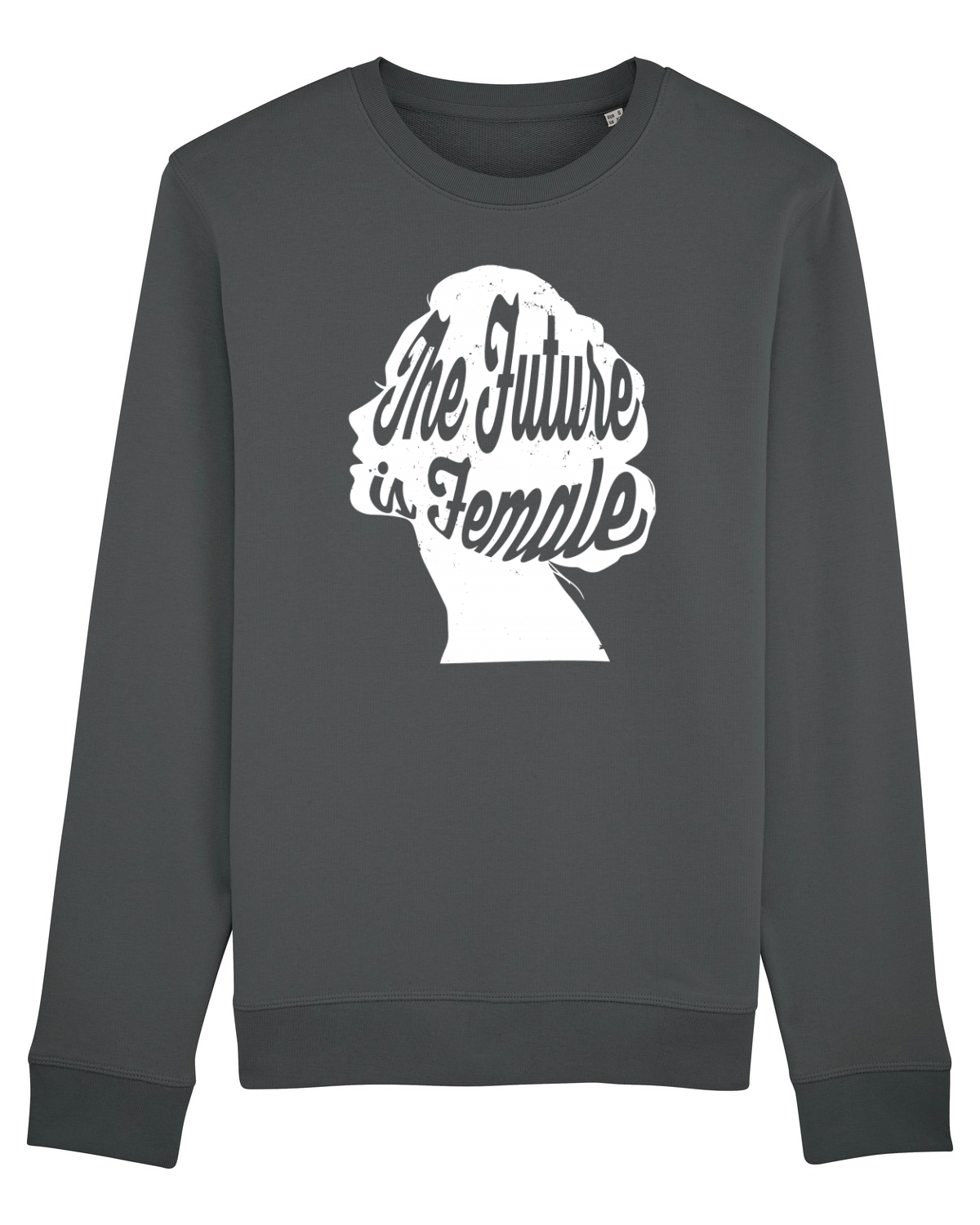 Bluză mânecă lungă Unisex Rise Anthracite