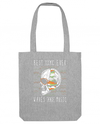 Waves And Music Heather Grey