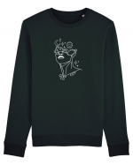 Universul in privire Bluză mânecă lungă Unisex Rise
