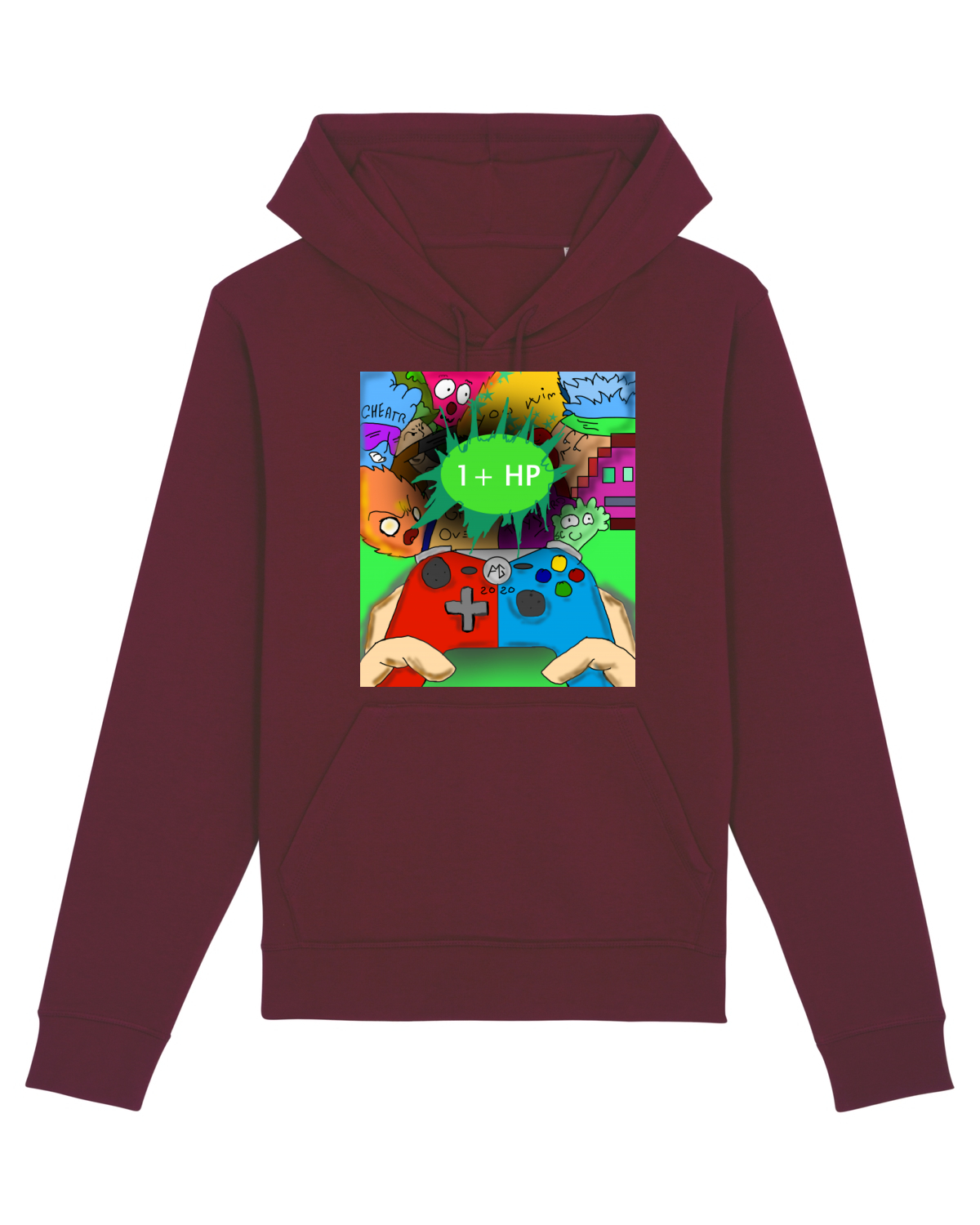 Hanorac Unisex Drummer Burgundy