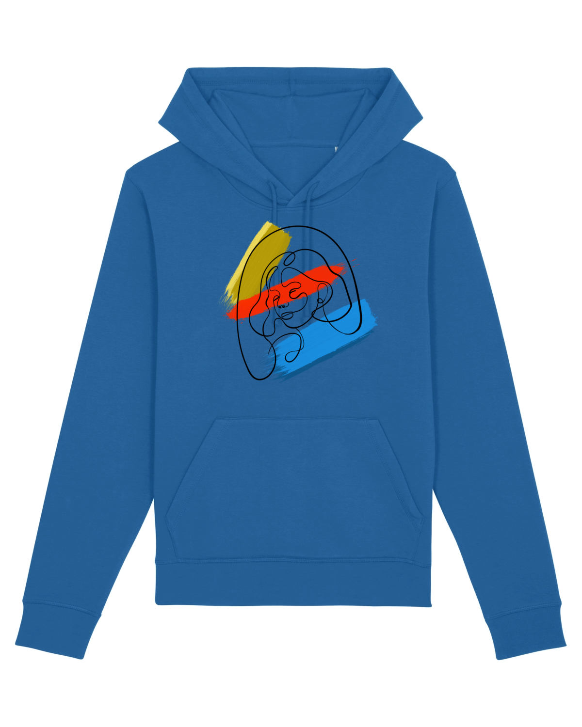 Hanorac Unisex Drummer Royal Blue