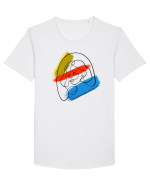 Girl in color Tricou mânecă scurtă guler larg Bărbat Skater