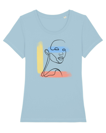 Abstract color Sky Blue