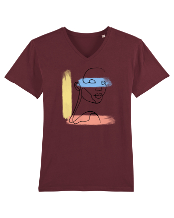 Abstract color Burgundy
