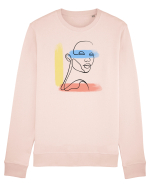Abstract color Bluză mânecă lungă Unisex Rise