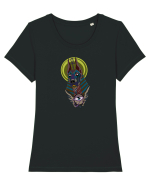 Anubis Tricou mânecă scurtă guler larg fitted Damă Expresser