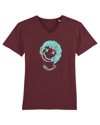 Error Smile Burgundy