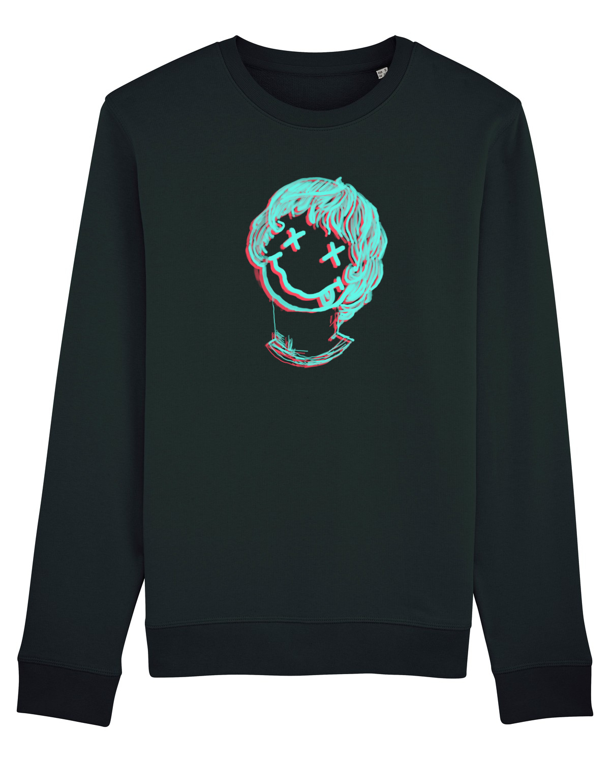 Bluză mânecă lungă Unisex Rise Black