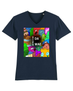 Da Wae Tricou mânecă scurtă guler V Bărbat Presenter