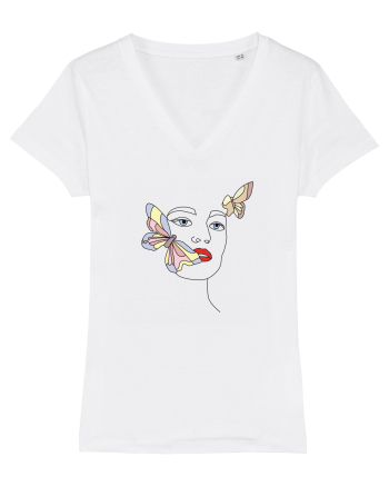 Simple girl White