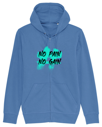 No pain No gain Bright Blue
