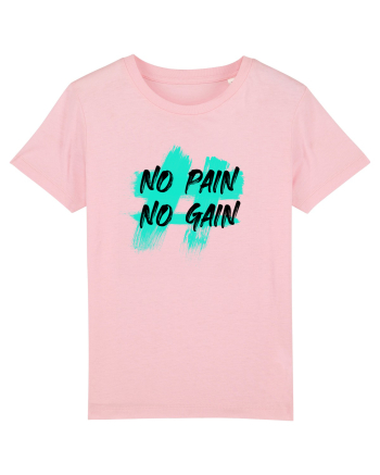 No pain No gain Cotton Pink