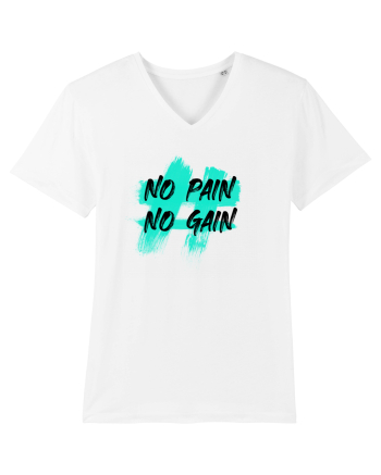 No pain No gain White