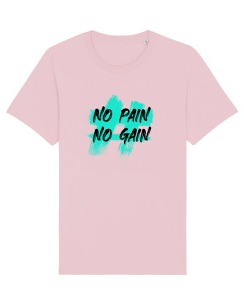 No pain No gain Cotton Pink