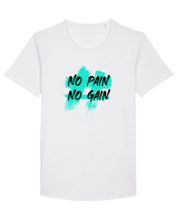 No pain No gain White