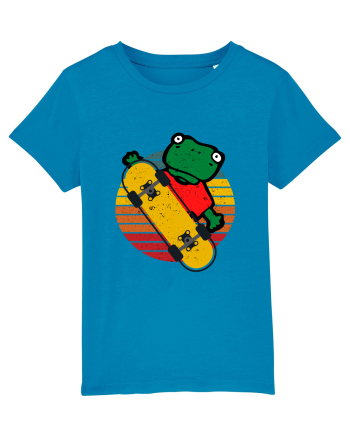 Broasca Pe Skateboard Azur
