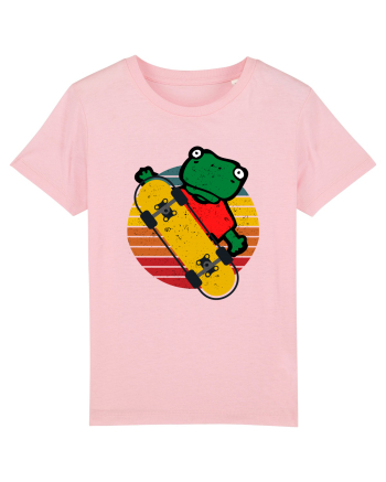 Broasca Pe Skateboard Cotton Pink