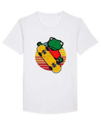 Broasca Pe Skateboard White