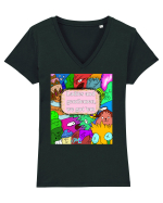 Meme Tricou mânecă scurtă guler V Damă Evoker