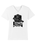 Petru Gamers Call OF Duty  Tricou mânecă scurtă guler V Bărbat Presenter