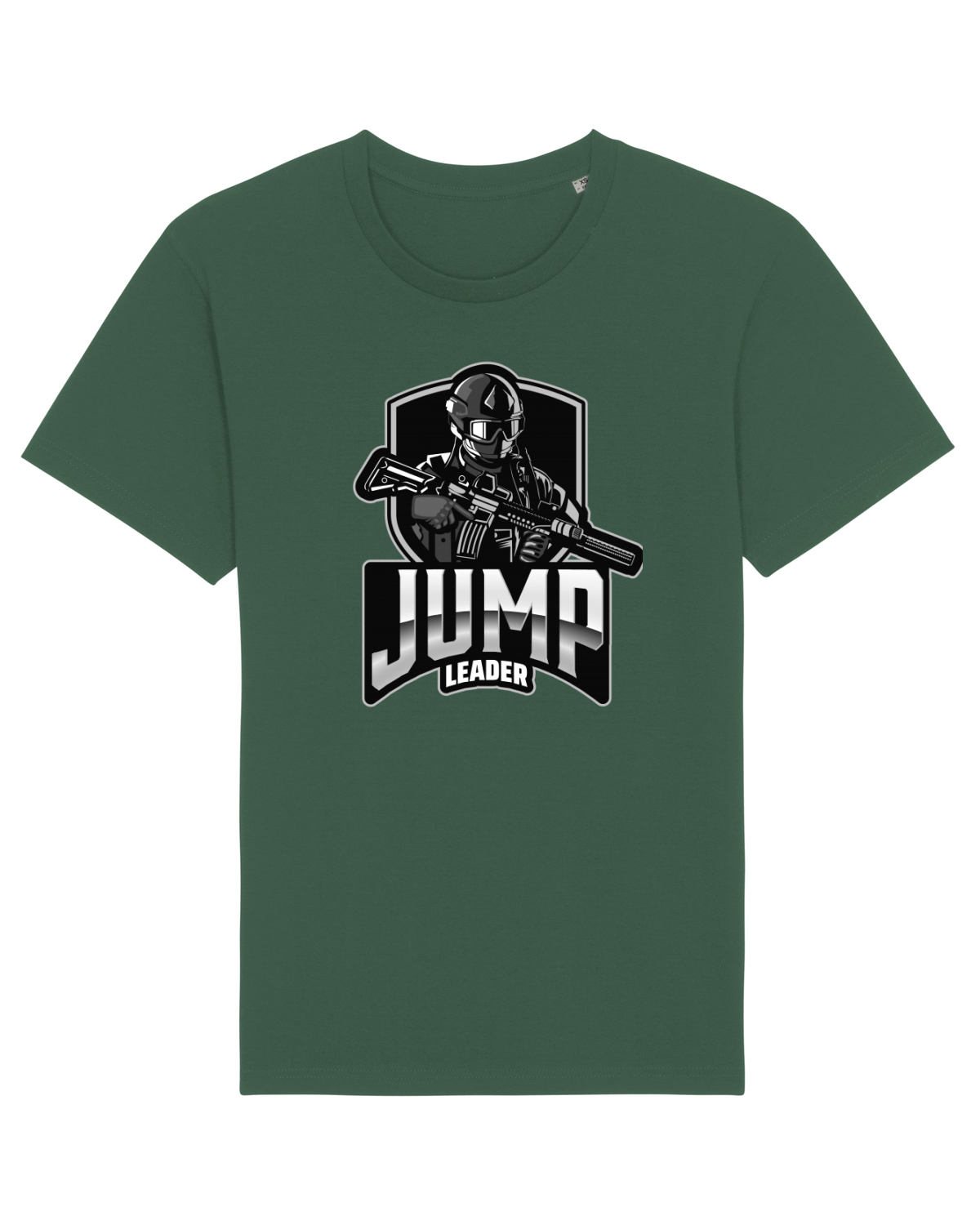 Tricou mânecă scurtă Unisex Rocker Bottle Green