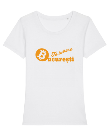 Te Iubesc Bucuresti Bitcoin White