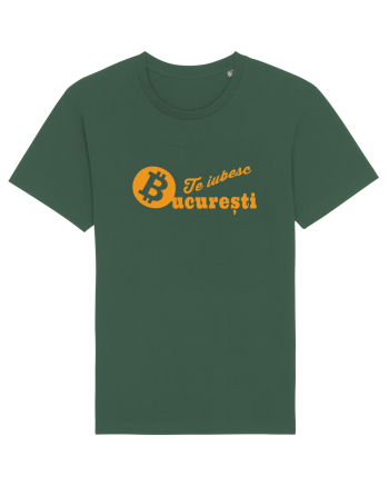 Te Iubesc Bucuresti Bitcoin Bottle Green