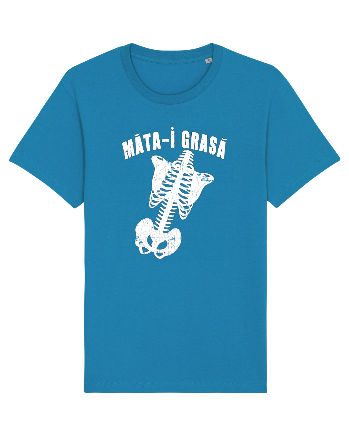 Tricou mânecă scurtă Unisex Rocker Azur