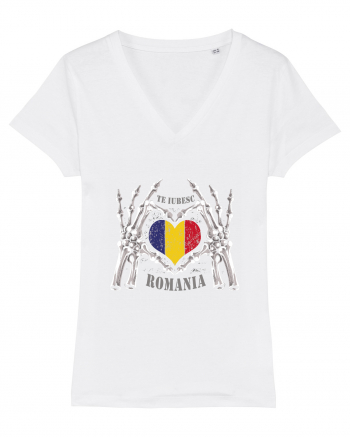 Te Iubesc Romania White