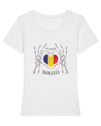 Te Iubesc Romania White