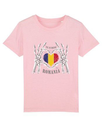 Te Iubesc Romania Cotton Pink