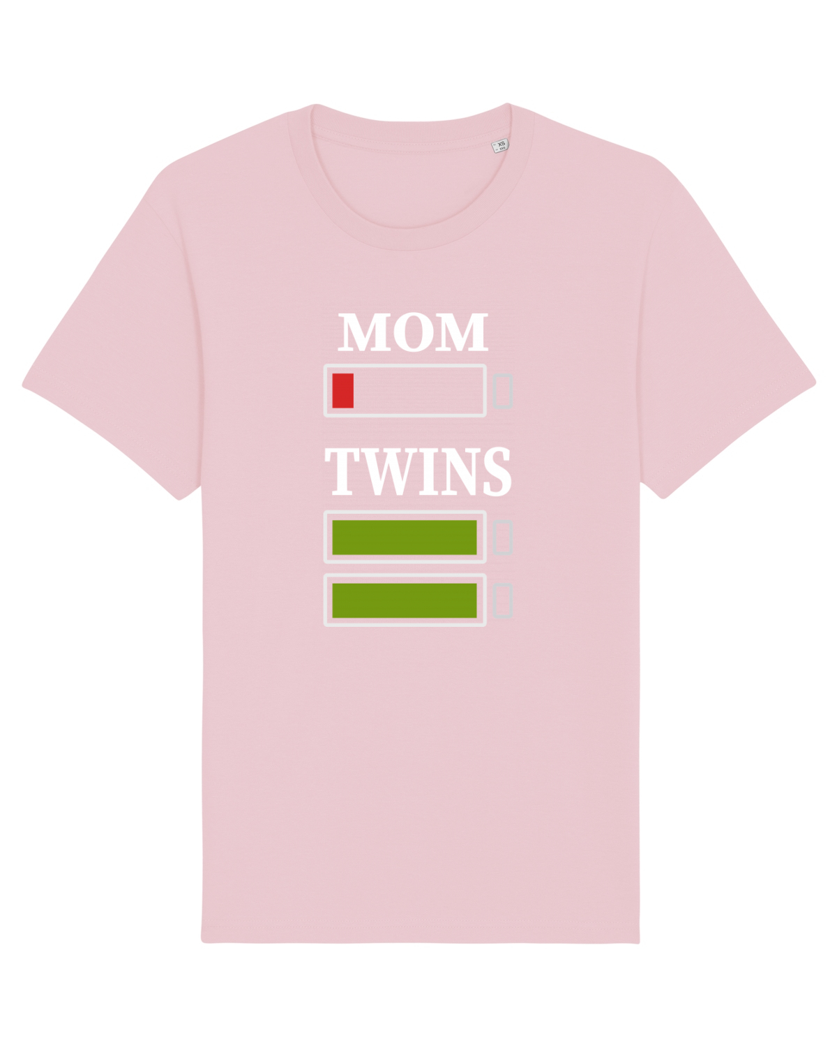Tricou mânecă scurtă Unisex Rocker Cotton Pink
