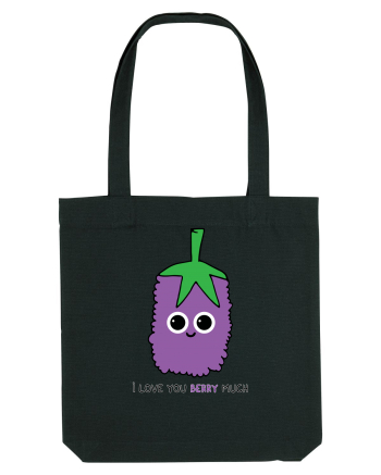 I Love You Berry Much Black