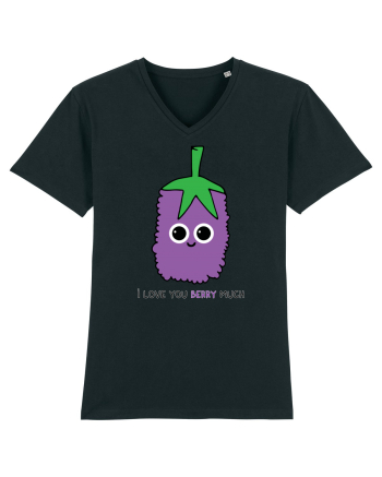 I Love You Berry Much Black