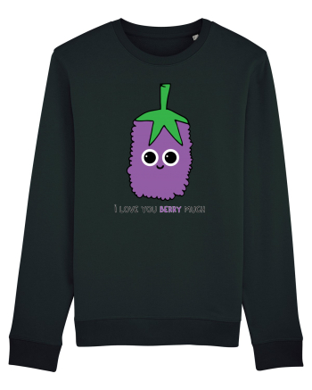 I Love You Berry Much Black