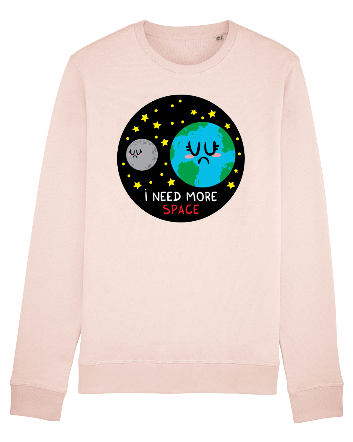 Bluză mânecă lungă Unisex Rise Candy Pink