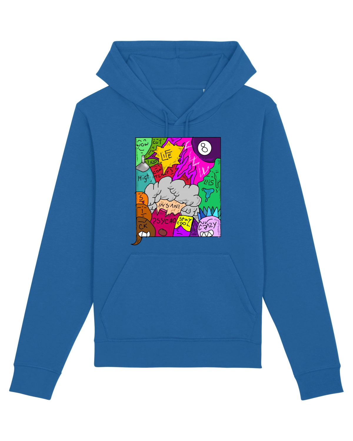 Hanorac Unisex Drummer Royal Blue