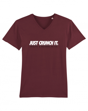 Just Crunch it Burgundy