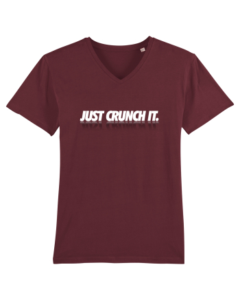 Just Crunch it Burgundy